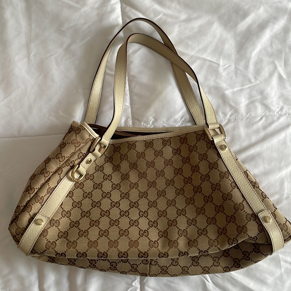 Gucci Canvas Monogram Tote